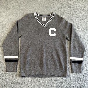 Todd Snyder Gray V-Neck Sweater